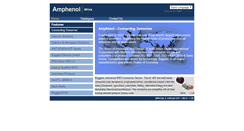 Desktop Screenshot of amphenolafrica.com